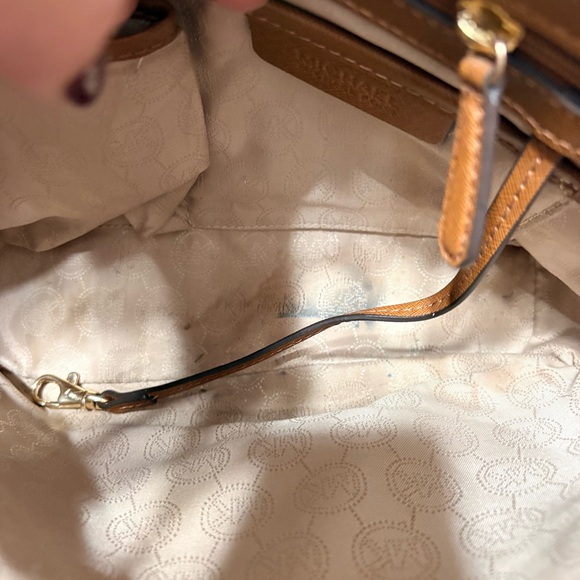 Michael Kors Beige and Tan Signature Tote - Picture 10 of 13